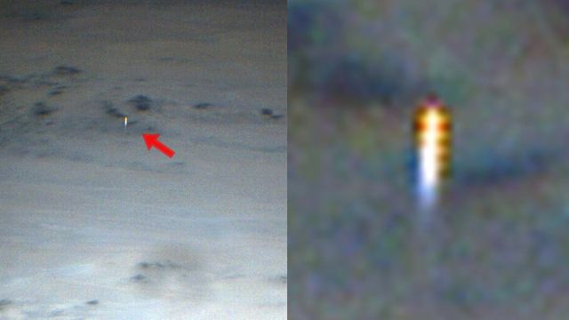 Possible UFO flying above the Martian surface caught by Perseverance Rover bit.ly/3g6bO0H