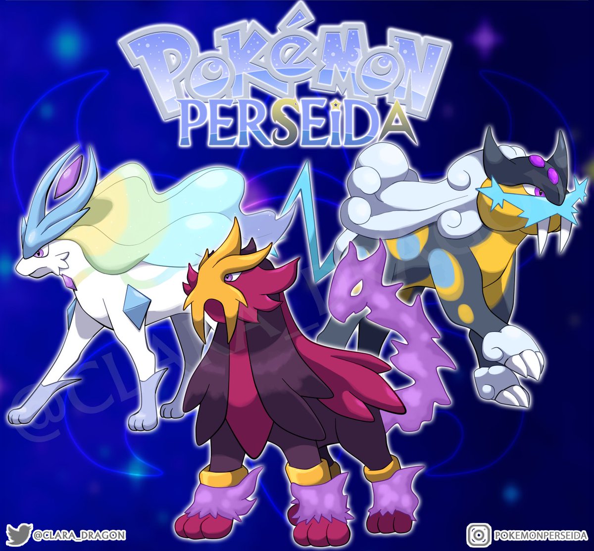 A regional forms of the legendary beasts that I made for my fangame. :  r/PokemonRMXP