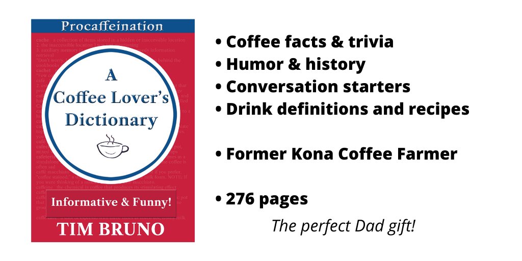 TimReinvented's tweet image. Want to know the difference between a cappuccino, a nappaccino, and Al Pacino? Procaffeination: A Coffee Lover's Dictionary is a humorous romp thru the world of coffee &amp;amp; THE indispensable tool for the modern barista or coffee-obsessed amateur. Agent &amp;amp; Publisher inquiries welcome.