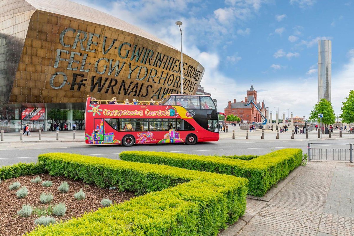 See Cardiff from a different angle by hopping on board one of our open-top tour buses! Explore the stunning city whilst listening in to our audio-commentary! The city has so much to offer... so what are you waiting for? #sightseeing #bustours #hoponhopoff #familyfun