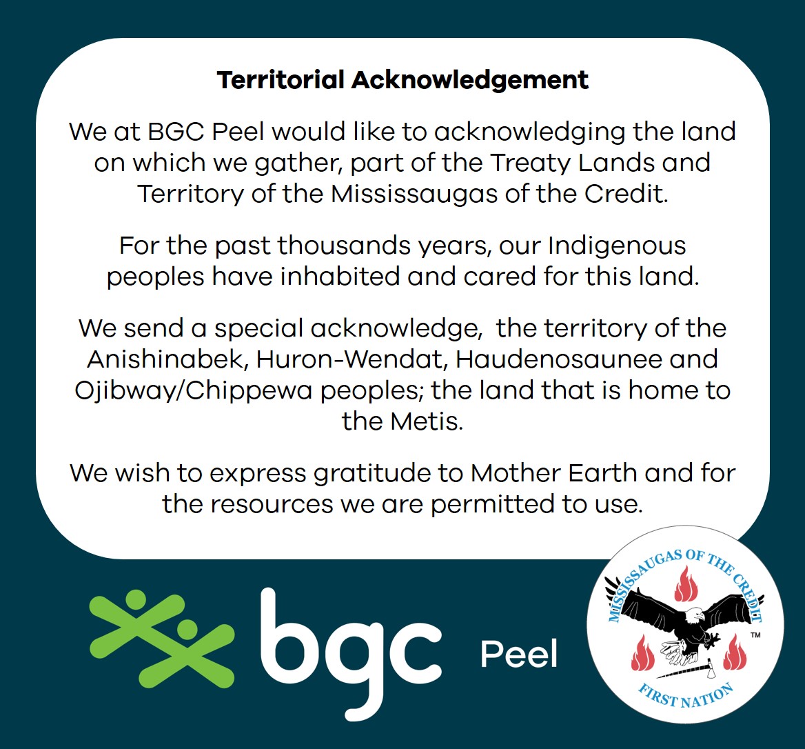 BGCPeel's tweet photo. Truth & Reconciliation
#NationalIndigenousHistoryMonth
BGC Peel
#affirmingcommunities
#OpportunityChangesEverthing
https://t.co/GjW3O26jdE https://t.co/TxF45EAyuX
