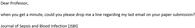 Recently I have been receiving looots of spam emails to submit manuscripts to journals or take part in conferences that probably do not exist. But, no one has made me "Professor" without even a Dr. title yet - this is a new level =D #phdchat #phdlife #AcademicChatter