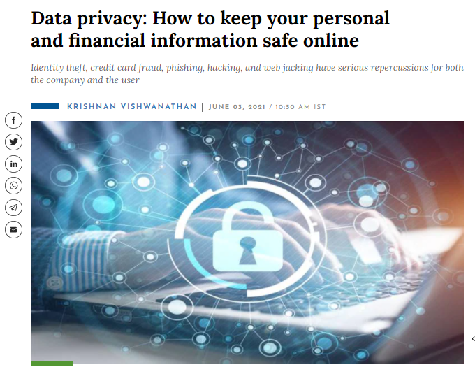 labs_pi's tweet image. Is a personal #dataprotection bill enough to safeguard your information online?
#data is the most precious commodity &amp;amp; a simple law would not be enough to protect oneself against #cyberattack calling for individual measures.
Read @moneycontrolcom: bit.ly/3cdPS2E