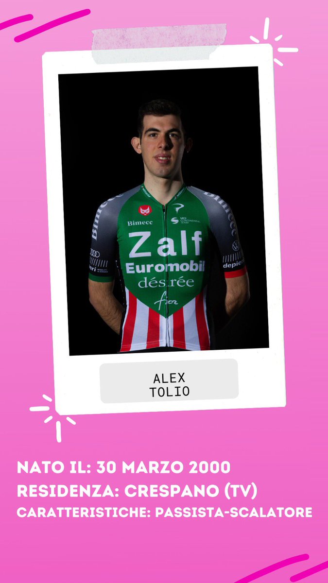 Oggi inizia il nostro <a href="/giroditaliau23/">Giro d'Italia Giovani Under 23</a>  ecco i nostri atleti in gara 1/2