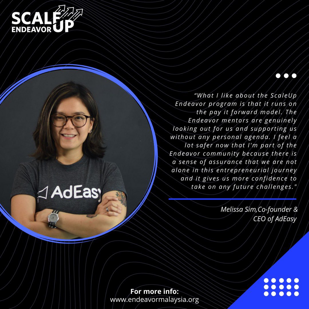 Ready to scale your company? Here are snippets of what some of our entrepreneurs have to say about the ScaleUp Program! 
Find out more and apply at bit.ly/3ouDAba before 18th June 2021!