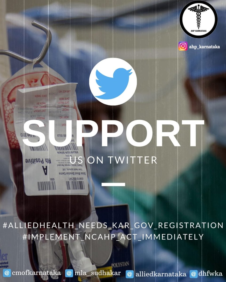 AlfazMohd3's tweet photo. Paramedics are core of health care system..
Their contribution to  must be recognised...
Paramedics needs an official  registration council inorder to build their future.

#ImplementNCAHPact
#AHPNeedsKarGovCouncil https://t.co/D9FVEEPLys