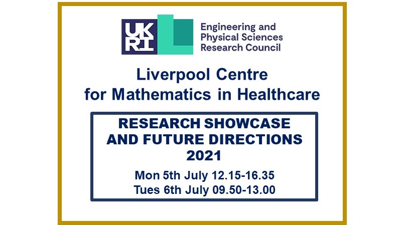 _charlottebee's tweet photo. Registration now open for the EPSRC Liverpool Centre for Mathematics in Healthcare (LCMH) virtual 'Research Showcase and Future Directions' event, 5th &amp; 6th July - 
https://t.co/OGp27Tledy
@EPSRC @UKRI_News @LivUni @livunimaths @LancasterUni @LJMU https://t.co/CqLTz6qdFH