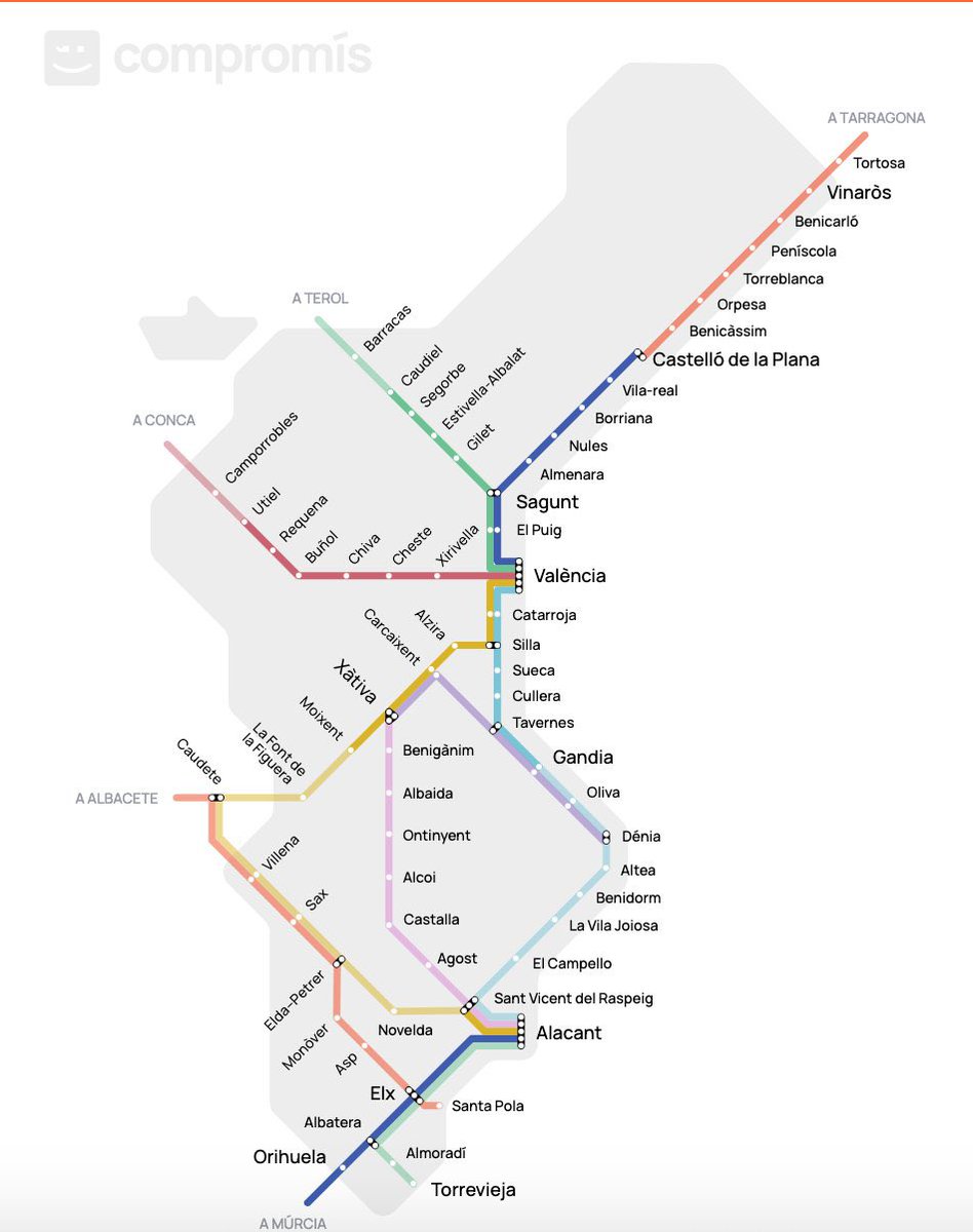 elchornaler's tweet photo. El primer mapa la xarxa de rodalies que tenim, el segon la proposta que es llança, el tercer l'índex d'envelliment del País i el quart l'evolució demogràfica. Polítiques que despoblen, propostes que van en el mateix camí. https://t.co/BYFEJUPRyH