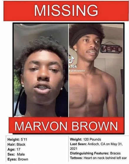 pierrerushing_'s tweet photo. He’s been missing for 48 hrs now, 
Let help bring home Marvon brown. 
#letsbringhomemarvonbrown #amberalert 
#justiceforpierrerushing 
#JusticeForGeorgeFloyd #justiceforronaldgreene https://t.co/i2u7uHXUyO
