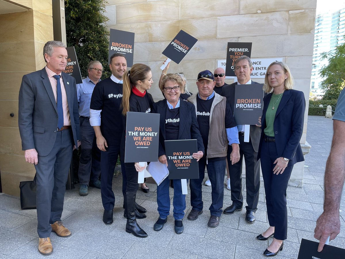 Mark McGowan wouldn’t talk to us today to explain why payment protections have been taken out of draft legislation. He sent Finance Minister Tony Buti instead. Still no answers. #PayTheSubbies