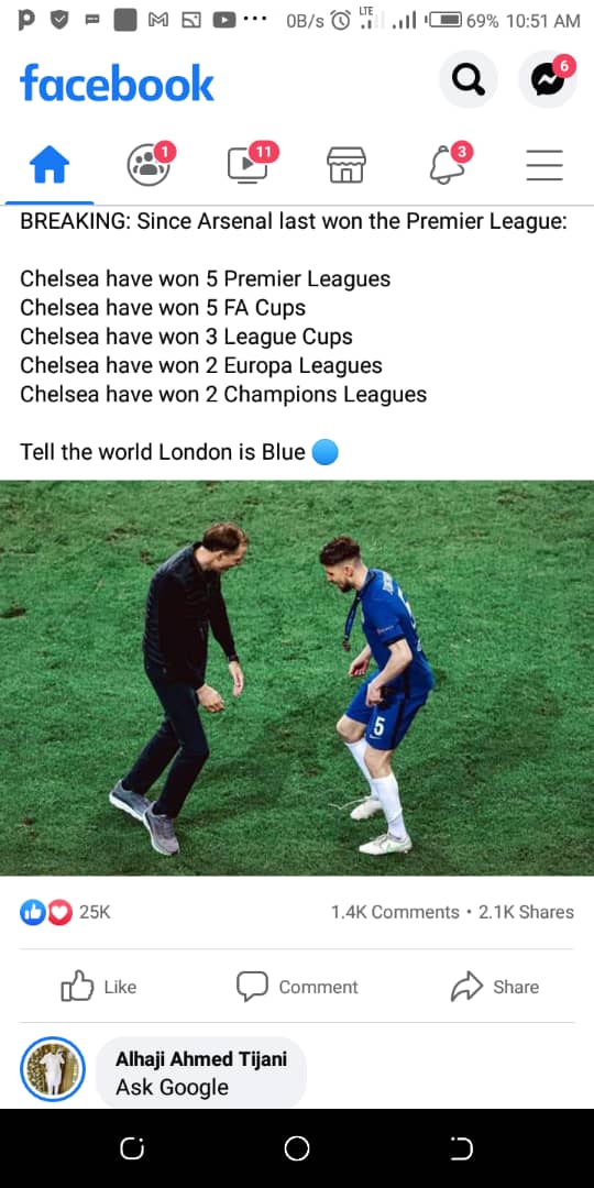 @Yusuf__Olalekan @thetalkativeNG @Halfourlabi @Timidey4you @yo_demiii @akor_attah @OmoKiikan It can only be chelsea love or hate