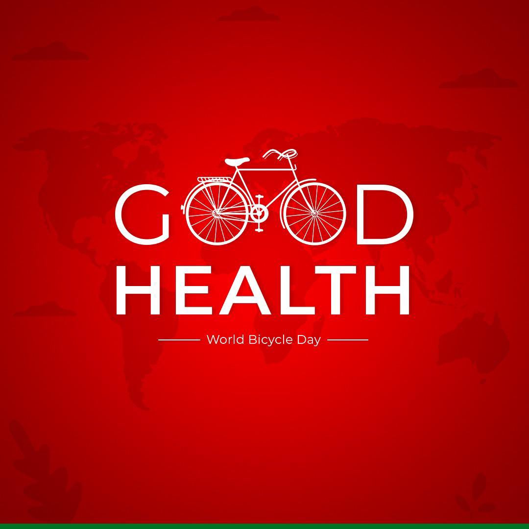 साइकिल चलती जाएगी,
आगे-आगे बढ़ती जाएगी।

‘विश्व साइकिल दिवस’ पर सभी को हार्दिक शुभकामनाएं... साइकिल चलाएं... सेहत बनाएं... पर्यावरण बचाएं! 
 
#WorldBicycleDay