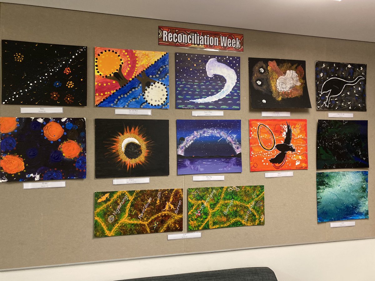 ciara_brown00's tweet photo. A snippet of #ReconciliationWeek  at @BatesDrive - exploring Aboriginal astronomy. https://t.co/kwBLa24a0a