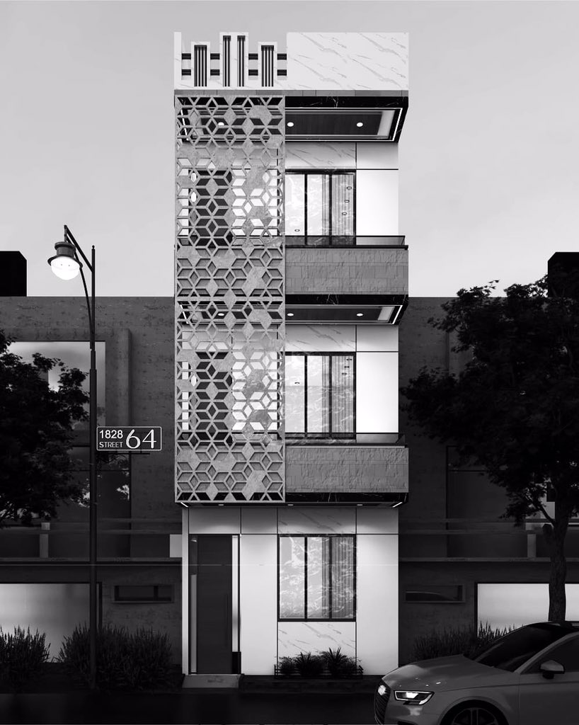 Proposed residential project at Balrampur.!

#architecturedesign #FrontElevation #view #modernarchitecture #moderndesign #StudioDotDesigns