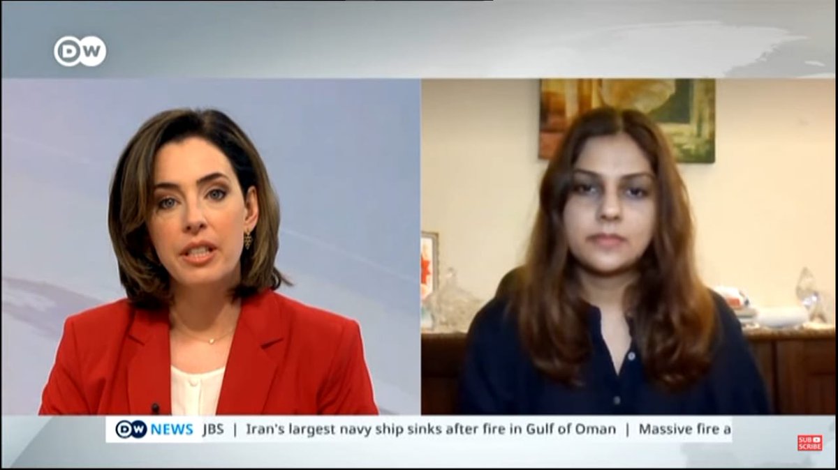 Moizzz_08's tweet photo. Living in a situation where the only time i see you in 3 weeks is on TV. @Jamz5251

Anyways, good stuff on covering the "X Press Pearl Ship" update. 
@dwnews https://t.co/WIcvob6BPv