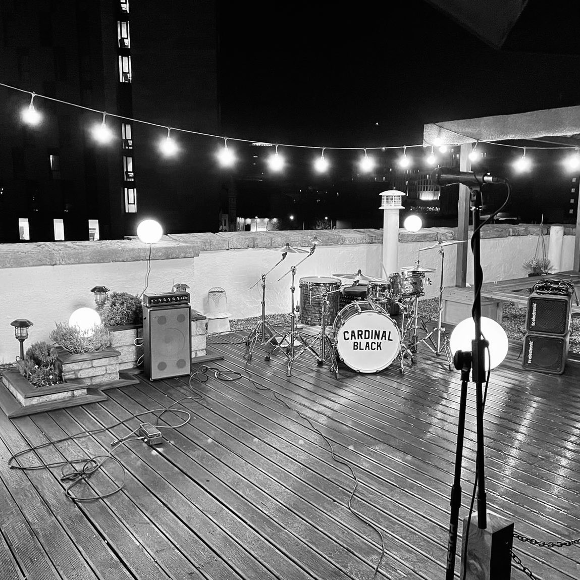 TheCardinalBlk's tweet photo. Jump In - the official video also drops tomorrow. Thanks to the mighty #Cardiff for lending us a stormy night 🖤🖤👌 https://t.co/s2laxpKNzW