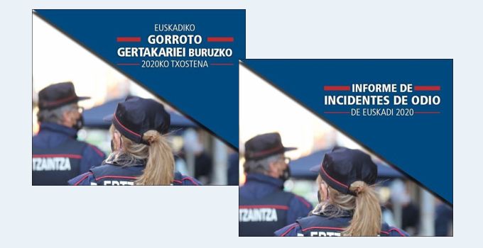 SiiS_doc's tweet image. #BaliabideInteresgarriak 📚#Euskadi-ko #gorroto gertakariei buruzko 2020ko txostena, @upvehu, @Gob_eus, 2021, 108 or. 

👉bit.ly/3vOqoR4 (euskara)
👉bit.ly/3fNdXPO (gaztelania)

#diskriminazioa #eskubideak #gutxiengoak