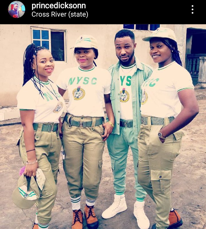 princedicksonn's tweet photo. NYSC Thread before they'll scrap it and change Nigeria to United African Republic. ๐
Me: Cross River State 2018-2019
Let see yours ๐ https://t.co/51AV9PfjDi