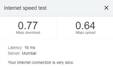 harshalparab's tweet photo. @MTNLMbiOfficial @MTNLOfficial Please check these Speed test results. This is not yet fixed. Can you give me eta for the same https://t.co/196C6uEw2U