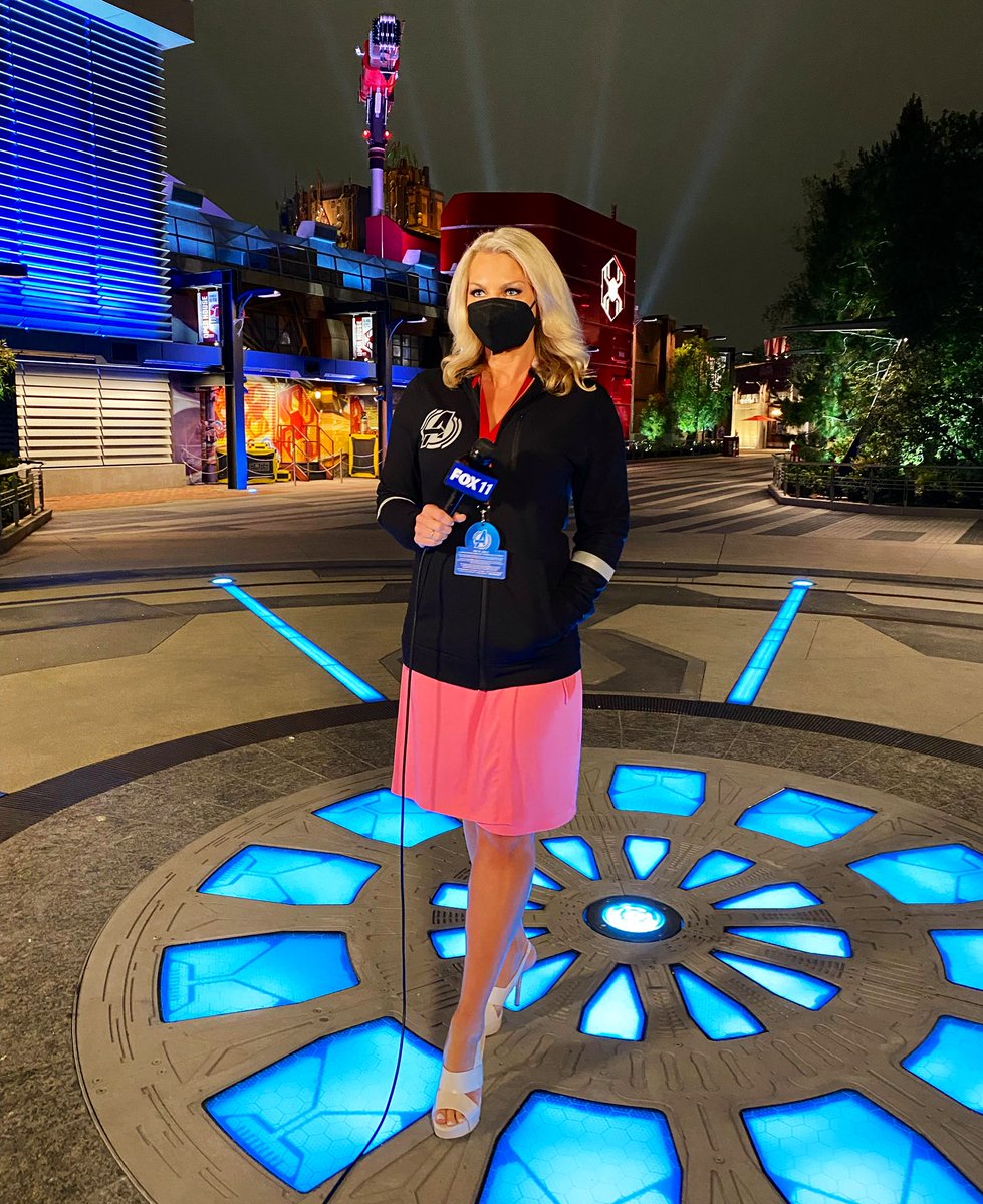 Such a fun assignment! Can’t wait for everyone to check out <a href="/Disneyland/">Disneyland Resort</a>’s Avenger Campus! Are you going to visit any of SoCal’s theme parks this summer?
 #AvengersCampus #HeroesAssemble <a href="/FOXLA/">FOX 11 Los Angeles</a>