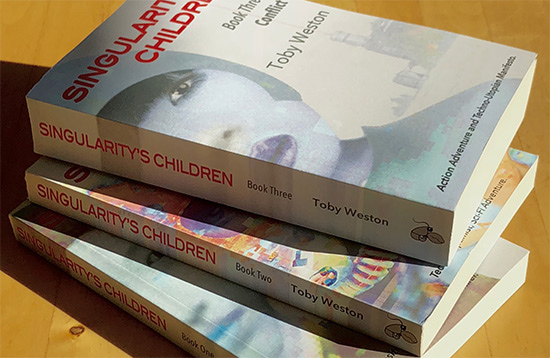 Art_2oby's tweet photo. Not just pretty pictures, I write SciFi books too 
Get Book One in the #SingularitysChildren Series #FREE! https://t.co/WFqakWfAKg 
#scifi #book https://t.co/75xEPCXytF