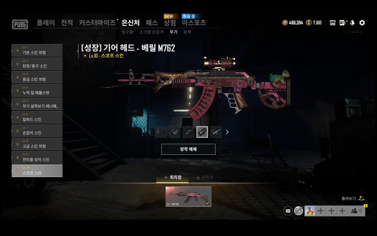 $750 Level 10 Beryl Skin