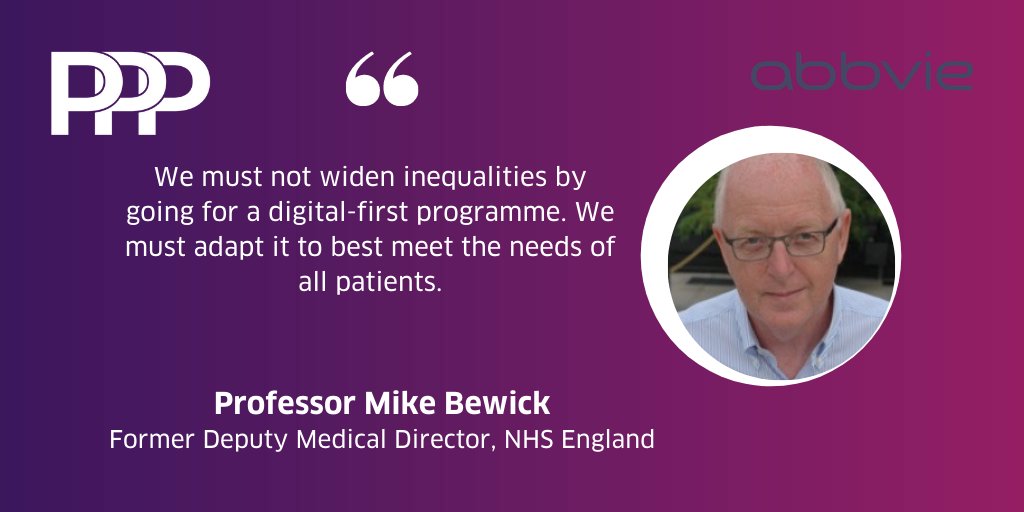 Professor <a href="/MikeBewickDMD/">Mike Bewick</a> speaking at our report launch webinar 'Lessons from the Covid-19 pandemic for the future management of long term conditions'

Sponsored by <a href="/abbvieuk/">AbbVie UK</a>