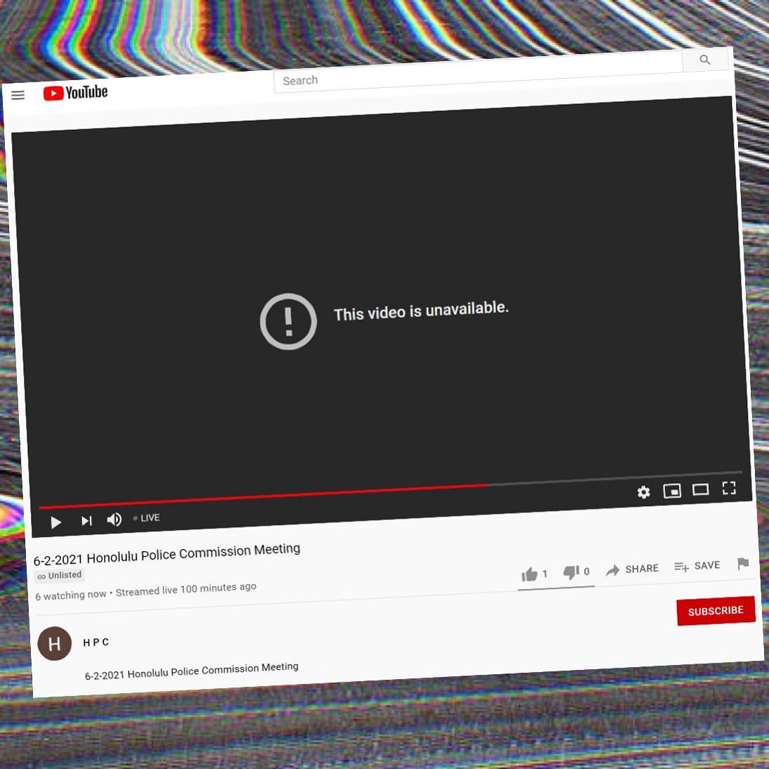 Justice4Lindani's tweet image. That moment when the Honolulu Police Commission accidentally leaves the mic on when they go into executive session so they pull the whole video down. It’s kind of like withholding body cam footage...Not suspicious AT ALL 👀 #HowWillTheyKnow #lindanimyeni #JusticeforLindaniMyeni