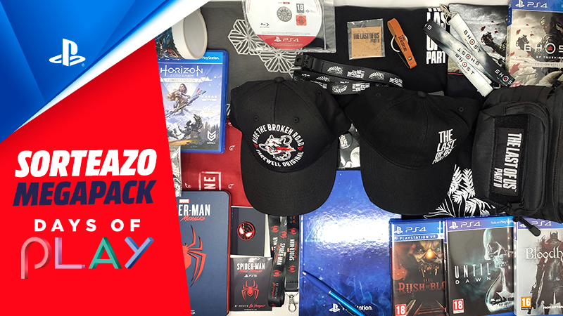 🔥𝗦𝗢𝗥𝗧𝗘𝗔𝗭𝗢🔥 ¿Quieres conseguir el pack con todo lo que nos han traído nuestros fichajes #DaysOfPlay?😱

1⃣ Síguenos
2⃣ Dale🔁y comenta con #EquipoDaysofPlayMM ¿Cuál es tu personaje favorito de nuestro equipazo?

💥Aloy, El Cazador, El Hacha, Deacon, Spider-Cat o Lev💪