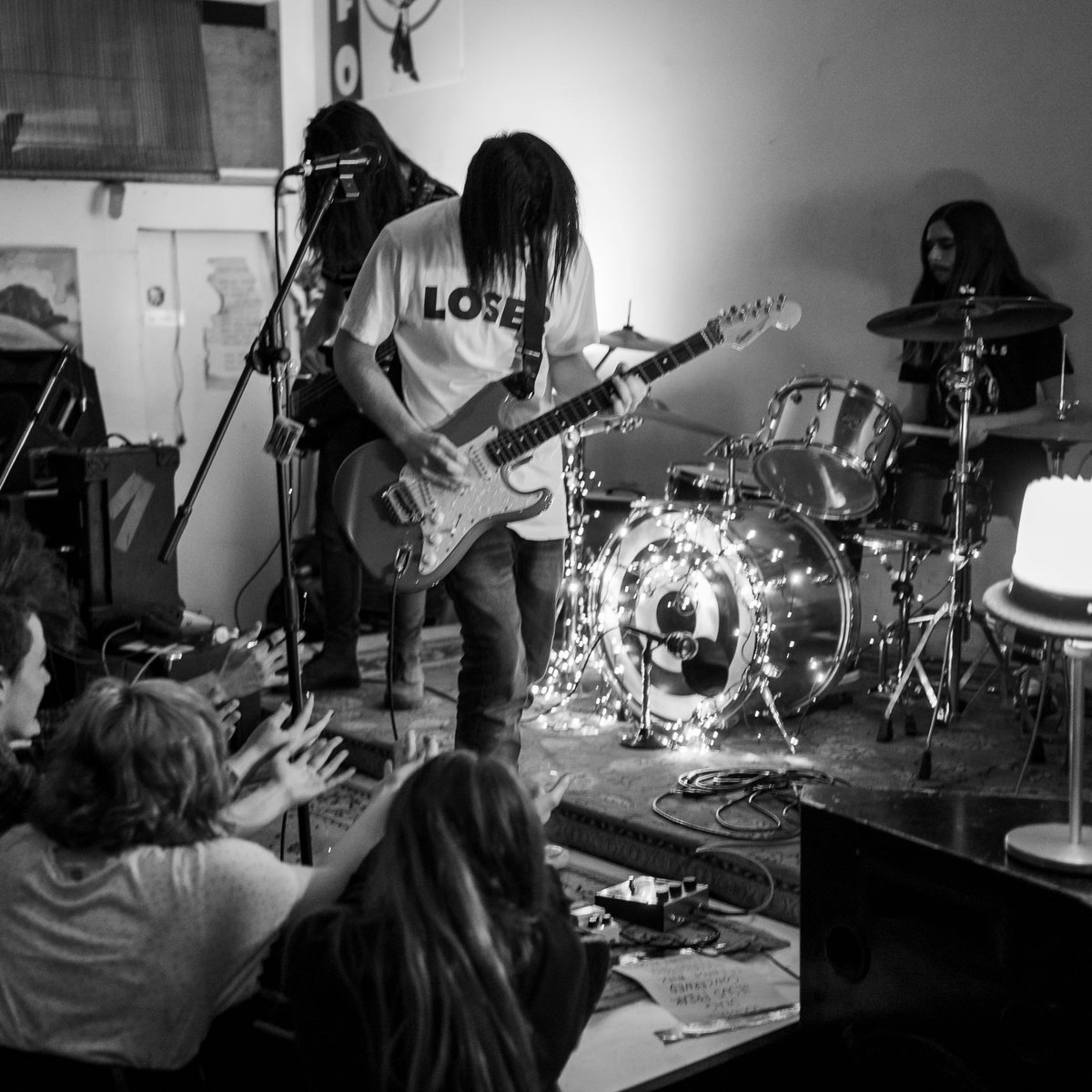 If you caught Video Nasty's song on <a href="/95bFM/">95bFM</a> Drive yesterday and you're curious about them, here are some live pics of them in full flight at UFO, taken by Chris Double.
They play on the UFO stage at Powerfest at 5pm. #PowertoolRecords #Powerfest
undertheradar.co.nz/tour/14548/Pow…