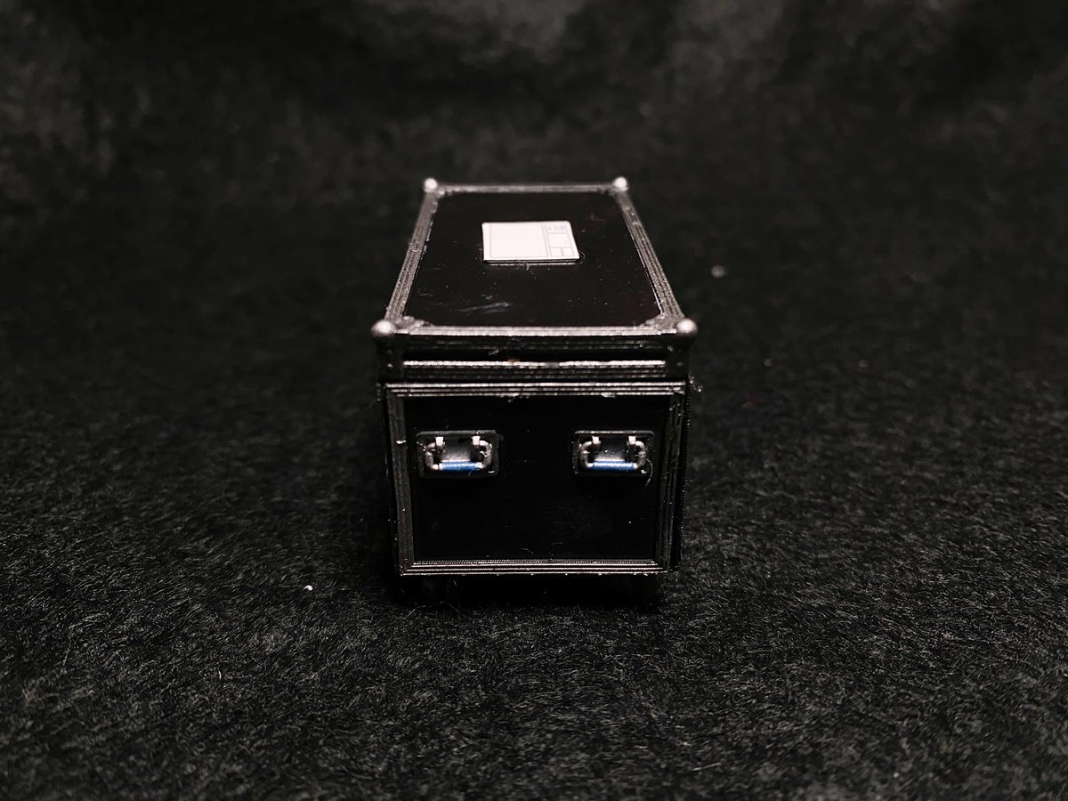 UslStudio's tweet photo. High time I started a designated Twitter!!! This is our #scale #flightcase or #roadcase and yes the lid dose work!! #theatre #events #SmallBusiness #3Dprinting https://t.co/TyeeVaK5VF