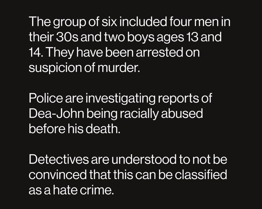 Britain in 2021
Rest in Peace Dea-John 💔