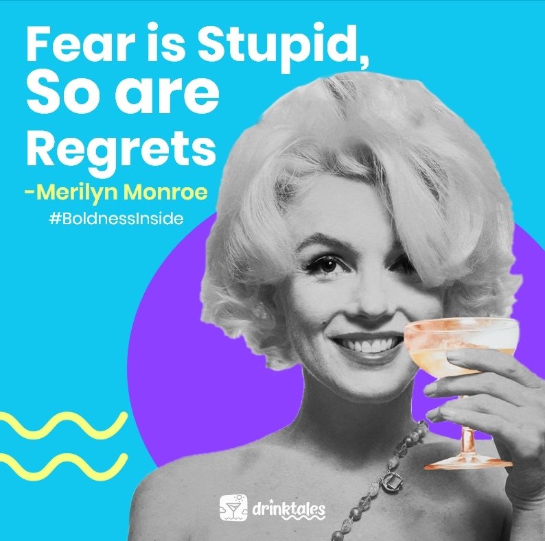 drinktalesindia's tweet photo. Marilyn Monroe =Bold=Brave=Creative=High Spirits=Inspiration

Cheers to #boldnessinside

#drinktales #bold #marilynmonroe #merilyn #brave #bravewomen #boldandbeautiful #beboldbeyou #becreative #becreativeeveryday #inspiration #boldgirl #boldandbright #merilynmonroequotes https://t.co/NMld0kQ3c4