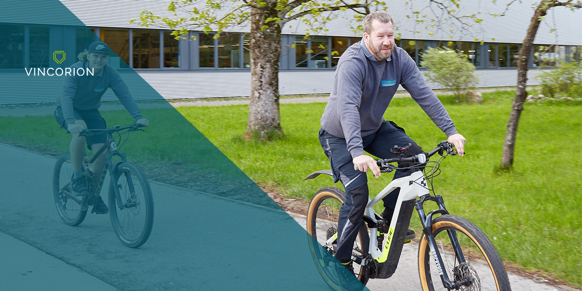 VINCORION_news's tweet photo. Instead of driving to the office, our colleague Ralf Kalus in Altenstadt has already logged 600 kilometers on his #ebike and is thrilled with our pilot project, in which the employer and employee share the cost of leasing the e-bike. #WorldBycicleDay #tailoredtechnology https://t.co/7i5fcqYP3R