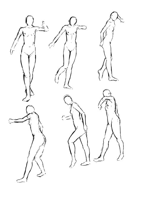 今日の模写 筆記用具はハイユニしか勝たん 