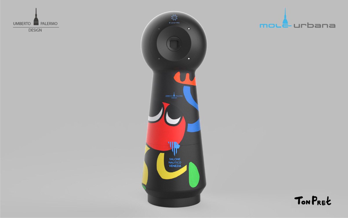 TonPret's tweet photo. Venice, May 29 the unveiling of the energy station of the famous Italian designer Umberto Palermo. Together with 15 other international artists from four different continents, I was asked to create an art edition. Thanks to artistic director Antonio Perotti. #art #design #Venice https://t.co/Vb79dZ8Jhv
