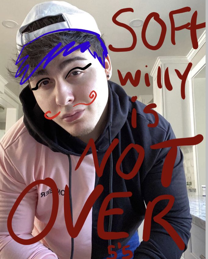 tunnniii2's tweet photo. STAN our big beautiful brown eyed softly spoken cuddle bear aka my bias out of all discord youtubers soft willy #softwillyisNOToverparty https://t.co/aduhtmXytJ