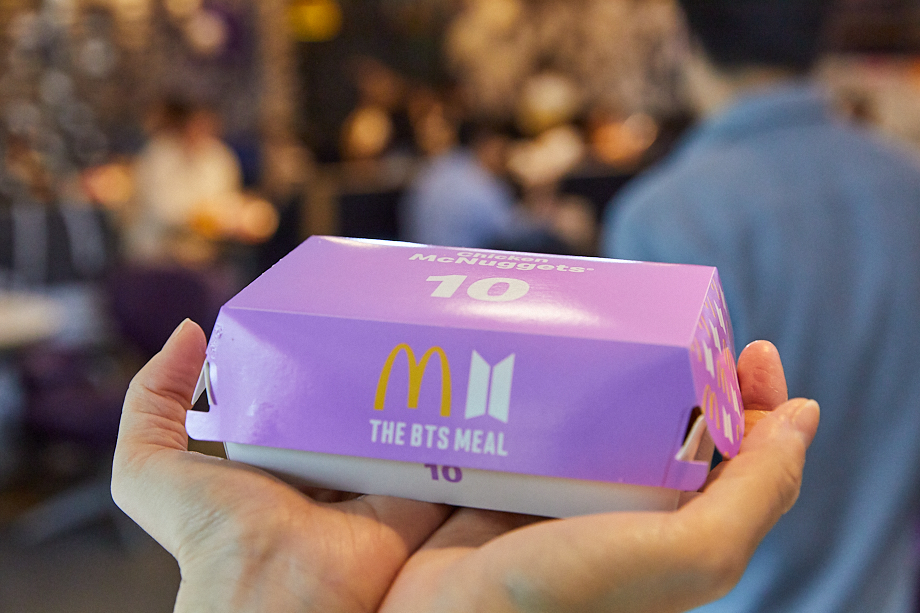 世界50か国で展開中の #BTS×#マクドナルド『The BTS セット』💜 マック