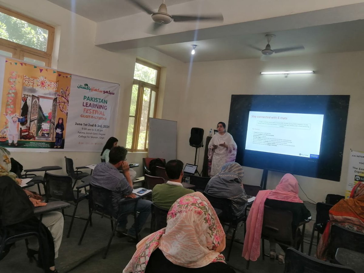 plf_pk's tweet image. #TeachersLearningFestival
An Interactive session by Tooba Malik of @press_oxford on MyEmate
#PLFGilgit

Dates: 1-3 June 2021
Timing: 9am-4:30pm
Venue: Fatima Jinnah Govt Degree College for Women, Gilgit

For details: childrensliteraturefestival.com/plfgilgit/

 #CLFPakistan