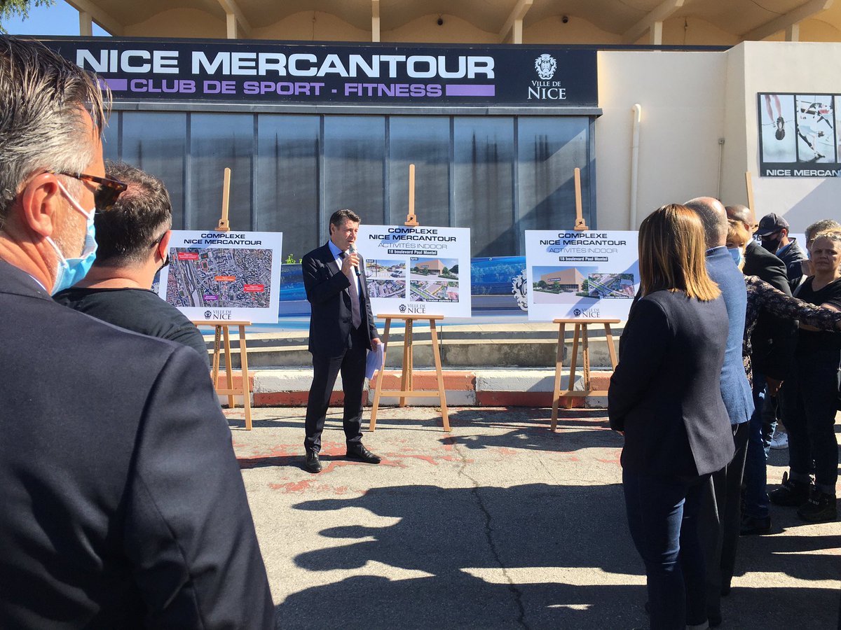 MontetBornala's tweet photo. Le club a répondu à l’invitation de la @VilledeNice et de notre Maire @cestrosi pour la Présentation de la programmation des équipements sportifs de Nice-Ouest. Un très beau projet à venir ! https://t.co/x7wLwlkocn