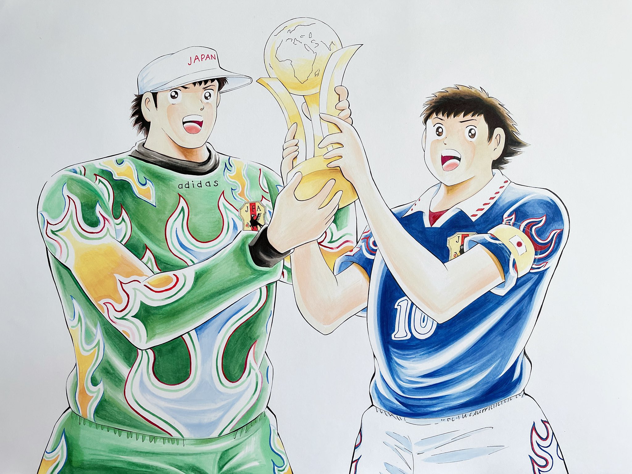 Kyo Kusanagi キャプテン翼マガジンイラスト投稿 T Co 2v6uufcwaf Twitter