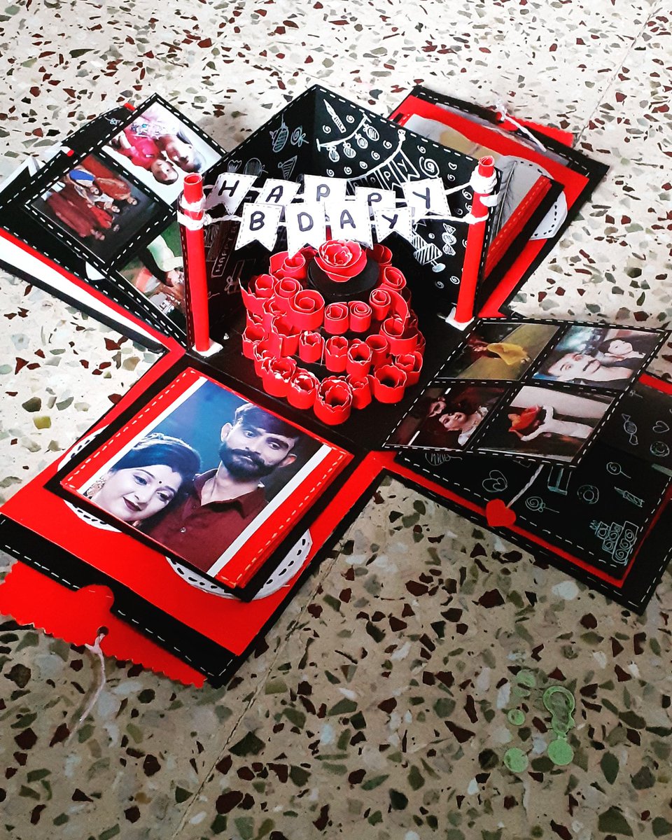 craftarter's tweet image. #explosionbox #surprise #birthday #gift #giftideas