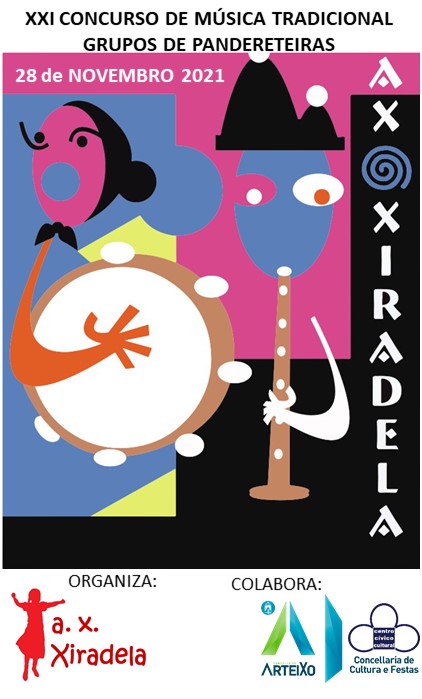 Traemos unha supernova....xa está aquí o noso concurso de pandeireta!!
Este ano ímolo facer o día 28 de novembro ,ide reservando o día 😉.

#xiradela #DACCultura #musicatradicional