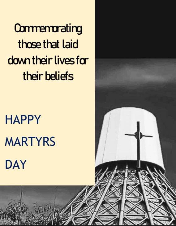 AutismUg's tweet photo. Have a blessed #Martyrsday https://t.co/WBOpiGTHmB