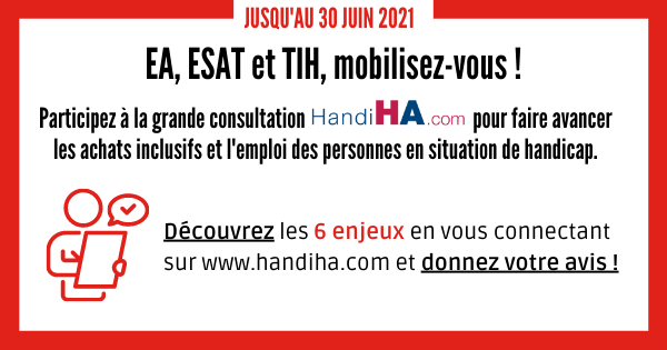 SalonHandiha's tweet photo. 🔵 La Grande consultation du secteur du #Handicap est portée par HandiHA en lien avec son Comité
https://t.co/zrI64Dre1u
@handireseau @Unapei_infos @apfentreprises #handiprint #anrh #amploi @APAJH @FondationANAIS @enedis @AdraAchats @SodexoFrance ...
@inclusivday #inclusivday https://t.co/aDhT8VUlBS