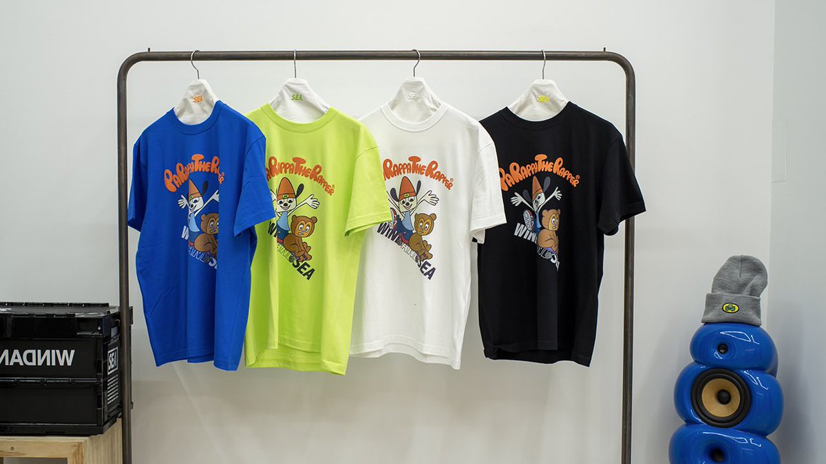 5/29(土)に発売された「WIND AND SEA x PARAPPA THE RAPPER 