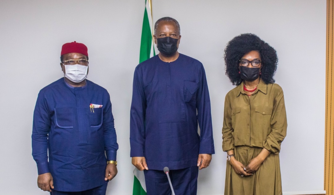 daveomokaro's tweet photo. Tony Ojukwu Esq of @NhrcNigeria  H.E Hon Minister of @MFA_Nigeria Geoffrey Onyeama &amp; Dr. Emem Omokaro of @daveomokaro rising from fruitful discussions of  OEWGA ,the impasse &amp; Nigeria's committment to a breakthrough @GAROP_Sec @UN4Ageing @AgeBluestone @Age_Int @sbsomers5 https://t.co/DSbiKIhoWT