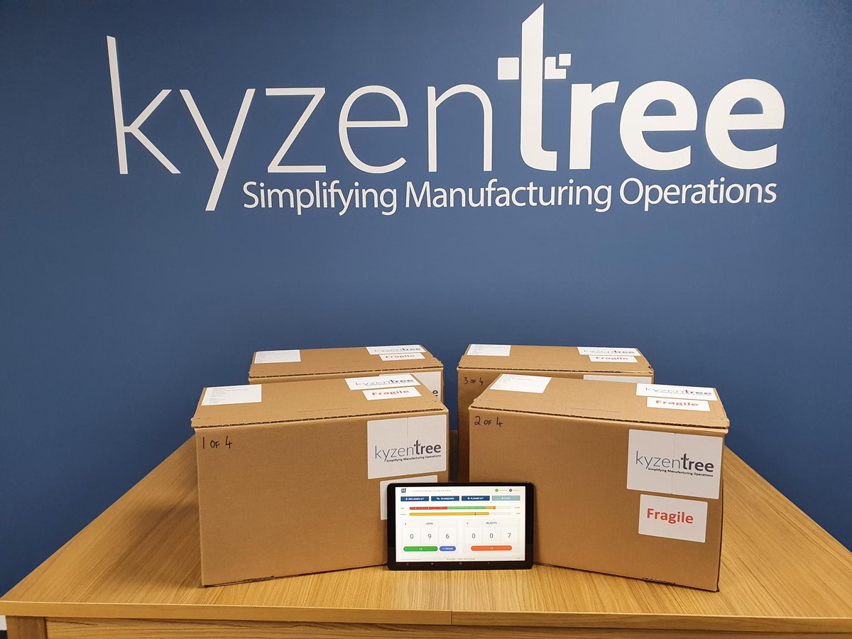 KyzenTreeTech's tweet image. Our biggest shipment of Kt-Pulse collectors to a customer to date. What this means for the customer?

- Deeper insights from their critical processes
- More production teams owning their target
- Better decisions on the floor
- A more engaged workforce
- Higher productivity
