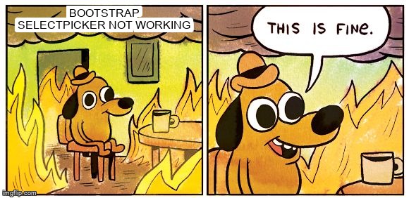 overflow_meme's tweet image. Bootstrap Selectpicker Not Working stackoverflow.com/questions/1960… #prestashop #bootstrapselect #twitterbootstrap3