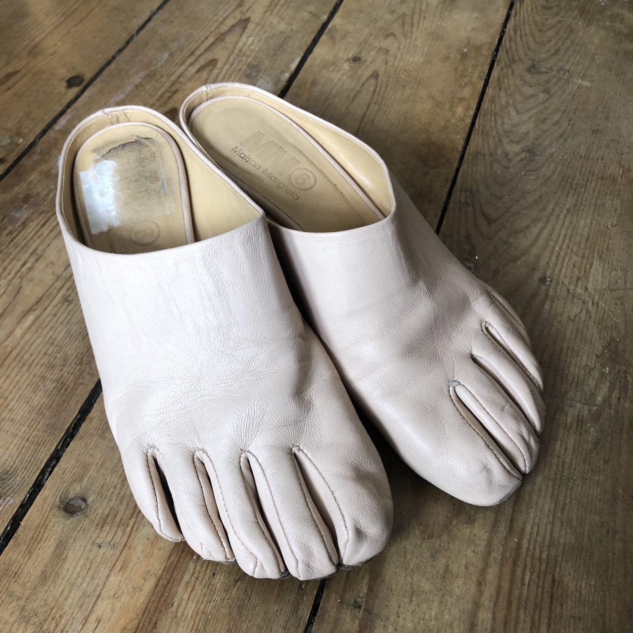Maison margiela toe clearance shoes